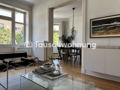 Tauschwohnung: 4Zimmer 100qm Altbau mit 2 Balkonen am Eppendorfer Haynspark