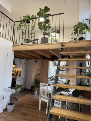 Exklusive und zentrale 1-Zimmer-Maisonette-Wohnung