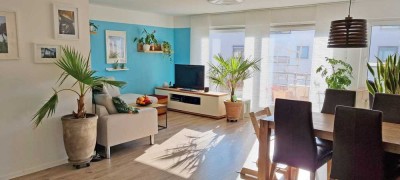 Lichtdurchflutete 4-Zi.-Whg. mit großem Sonnenbalkon in Gerlingen