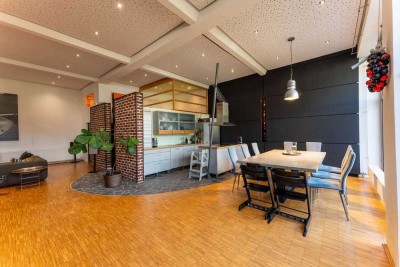 Industrieller Charme trifft modernes Loft-Wohnen – einzigartiges Zuhause in Rohrdorf