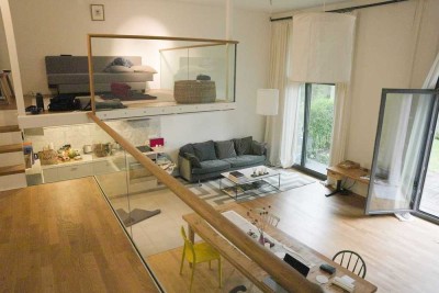 2,5 Zimmer, wunderschöne Architekten Loftwohnung mit Privatgarten in Berlin-Mitte