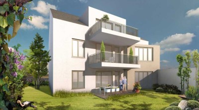 NEUBAU: Barrierefreie 3-Zimmerwohnung mit Garten im Herzen von Haßloch - Haus B, EG