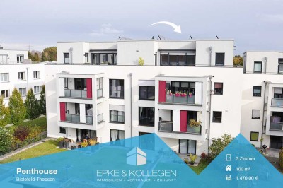 RESERVIERT - barrierefreies Penthouse  // Carport // Einbauküche // Aufzug