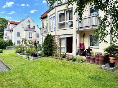 Schöne Terrassenwohnung in Parkähnlicher Lage von Dresden-Kleinzschachwitz