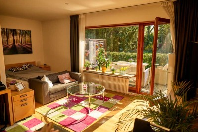 Ansprechende 1-Zimmer-EG-Wohnung in Berlin Nikolassee (Zehlendorf)