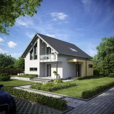 Ein HINKUCKER!! Exklusiver Neubau mit vielen modernen Akzenten inkl. Baugrundstück und Bien Zenker B