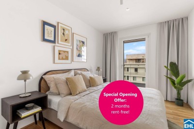 Special Opening Offer: 2 months rent-free!