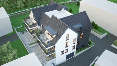 NEUBAU: Luxuriöse EG-Wohnung! Bezugsfertig & mit TG-Stellplatz in zentraler Bestlage von Lennep