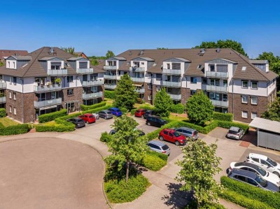 Ruhige neuwertige 2-Zimmer-Erdgeschoss-Wohnung mit Terrasse!