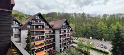 Gemütliche 1-Zimmer Dachgeschoss-Wohnung mit Balkon und Außenstellplatz