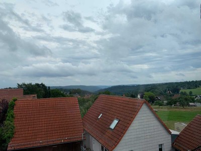 Renovierte 3 Zimmer Wohnung mit Spessart Ausblick in Vielbrunn
