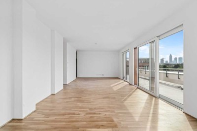 Neubau Erstbezug - 4-Zimmer-Penthousewohnung mit Dachterrasse und Skyline-Blick