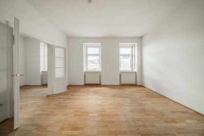 Gepflegter Altbau auf 3. Etage in Hof- und Straßenlage beim Radetzkyplatz