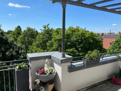Traumhafte Dachterrassen-Wohnung für 1-2 Personenhaushalt