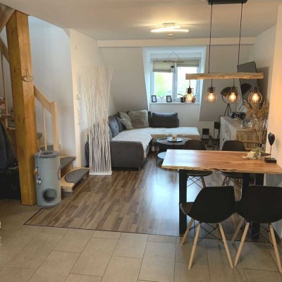 3 Zi. Fußbodenheizung | Balkon| Maisonett | Dusche&Badewanne