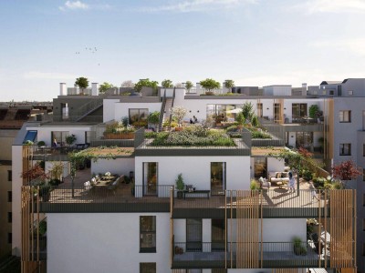 HOFSEITIGE 3-ZIMMERWOHNUNG IM HOCHWERTIGEN NEUBAU