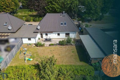 Modernes Traumhaus in Wolmirsleben – vielseitig nutzbare Zimmer, großzügiger Garten