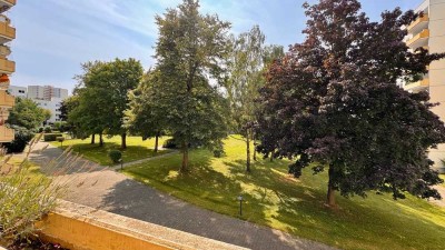 Traumhafte Aussicht in den "Solitudepark"