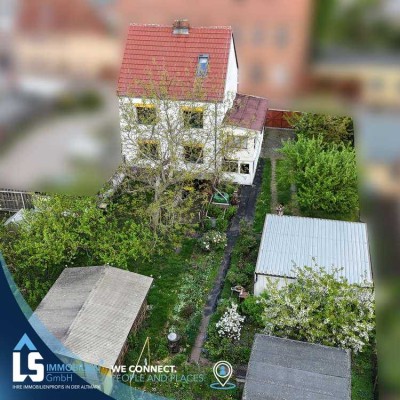 Haus mit großem Grundstück, direkt an der Stadtmauer