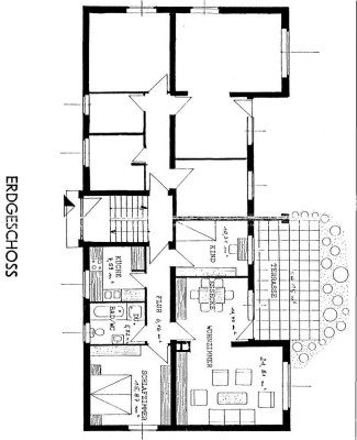 Stilvolle, gepflegte 3,5-Zimmer-Erdgeschosswohnung mit geh. Innenausstattung mit Balkon und EBK