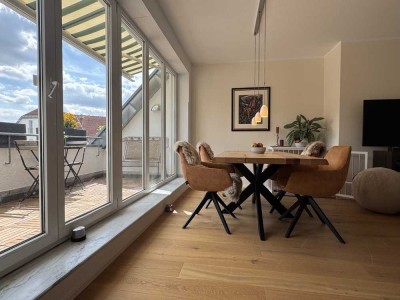 Lichtdurchflutete 3-Zimmer-Maisonette Wohnung mit Sonnenbalkon