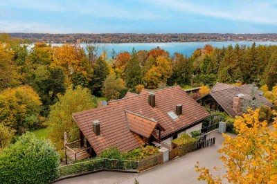 Familiensitz in bester Lage von Berg. Zentral, ruhig und mit Seeblick.
