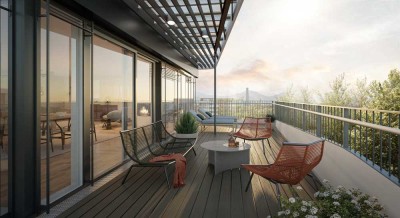 4-Zimmer-Penthauswohnung