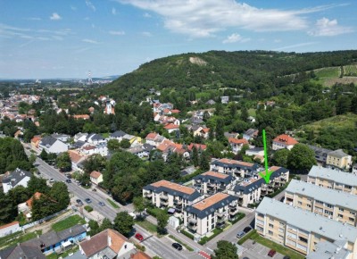 3 Zimmer-Wohnung mit Balkon am Fuße des Bisambergs