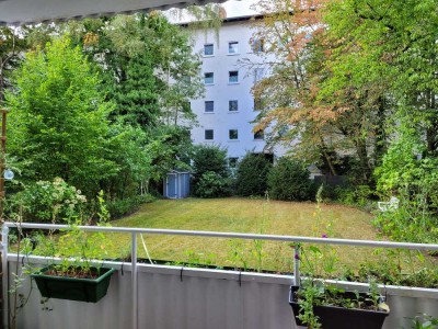 Helle 2-Zimmer-Wohnung im Hochparterre mit Balkon und Gartenblick – bezugsfrei ab 01.12.2025