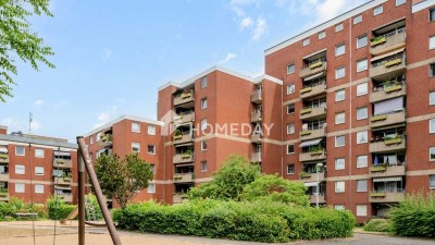 Lichtdurchflutetes Wohnen mit Loggia – attraktive 3-Zimmer-Wohnung im gepflegten Umfeld