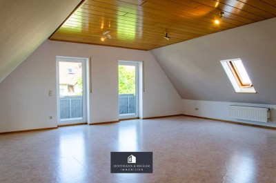Attraktive 2-Zimmer-DG-Wohnung mit 2 Balkonen