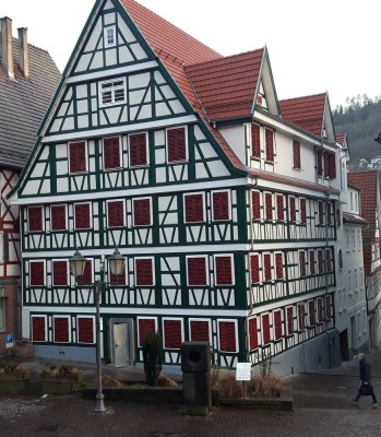 Wohnen im Kulturdenkmal - 2-Zi-Wohnung im Zentrum von Calw
