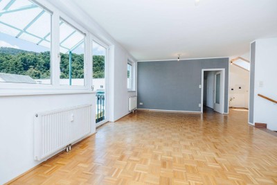 ABSOLUTE RUHELAGE I XL-BALKON (W) I LETZTER STOCK I TG - PLATZ I BADEWANNE I SEHR HELL I PARKETT I FAMILIENFREUNDLICHER GRUNDRISS I AB SOFORT I PROJEKT WOHNEN I