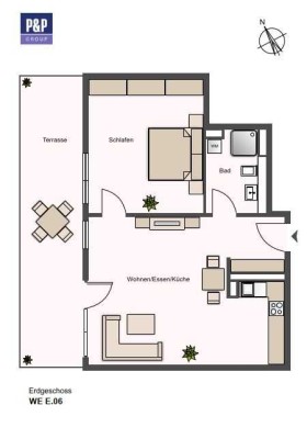 Moderne TERRASSENWOHNUNG mit Einbauküche - NEUBAU!