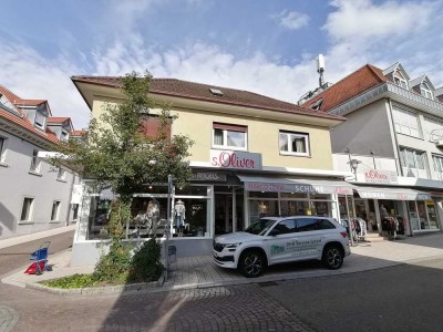 Wohn- und Geschäftshaus mit großer Terrasse im verkehrsberuhigten Stadtkern von Malsch