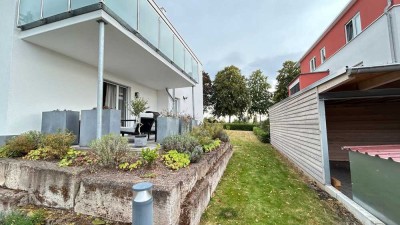 Moderne 3-Zimmer Wohnung (102m²) mit Terrasse und Garten in Nörten-Hardenberg