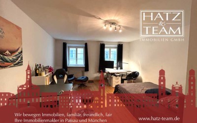 Stadtnah Wohnen! Pfiffige Altbauwohnung in der Passauer Innstadt!