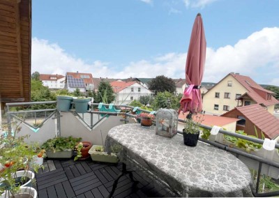 Schöne Maisonettewohnung im Dachgeschoss einer gepflegten Wohnanlage in Rattelsdorf