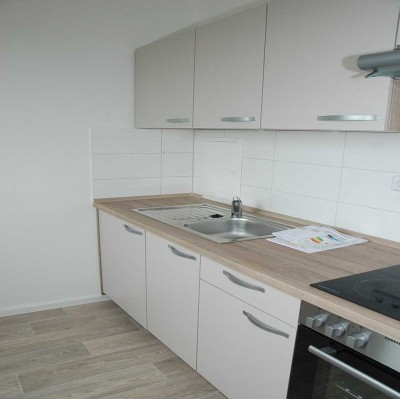 Attraktive 1-Raum-Wohnung mit Einbauküche und Balkon