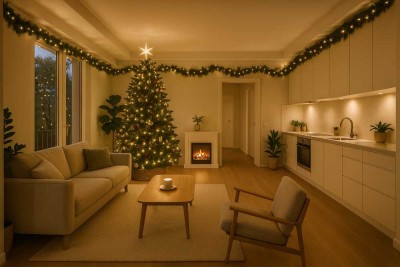 Gestaltungsspielraum trifft Feuerzauber – Ihre ETW zum Fest mit Kaminaktion