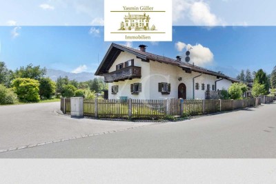 Wohnen & Urlaub vereint in Garmisch-Partenkirchen  – gemütliches Haus im alpenländischen Stil