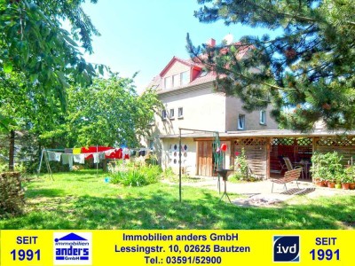Moderne 3-Raum-DG-Wohnung mit Garage und gemeinschaftlichen Grundstück bei Bautzen