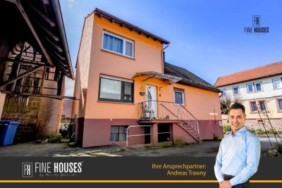 Familienidylle trifft Platzwunder - Haus mit Scheune in Vielbrunn