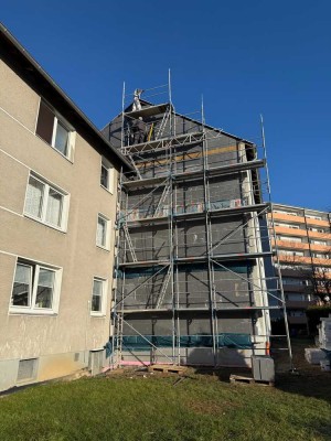 Neue 3-Zimmer-Wohnung mit neuem Bad und Balkon in Mettmann in energetisch saniertem 3-Familienhaus