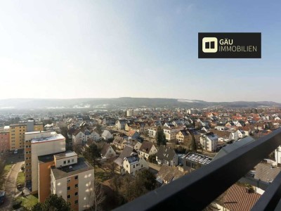 Attraktive 2,5-Zimmer-Wohnung mit tollem Ausblick in zentraler Lage von Leonberg