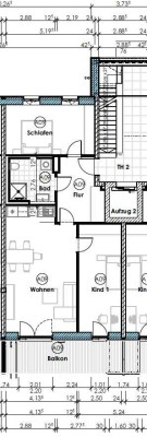 NEUBAU I 3-Zimmer-Wohnung mit Süd-Balkon