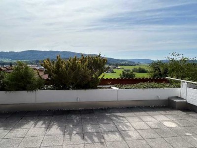 Terrassenwohnung mit Ausblick