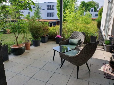 Luxuriöse 2-Zimmer-Wohnung im EG mit Terasse in Hildesheim