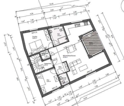 Exklusive 3-Zimmer-Penthouse-Wohnung mit luxuriöser Innenausstattung