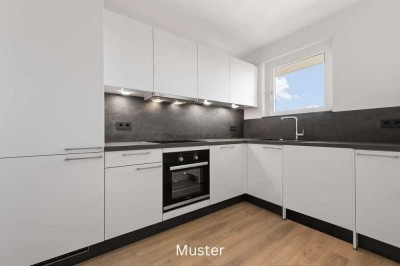 Hochwertig sanierte Wohnung mit Einbauküche - Achtung: Musterfotos!